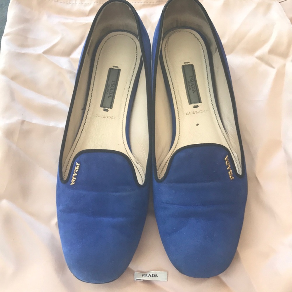 Authentic Prada Suede Slipper 🥿